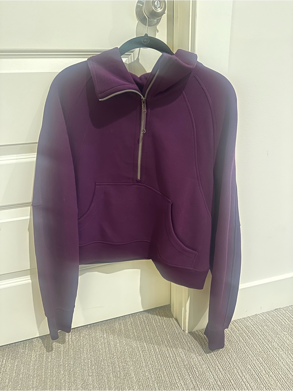 Lululemon scuba oversized funnel neck half zip